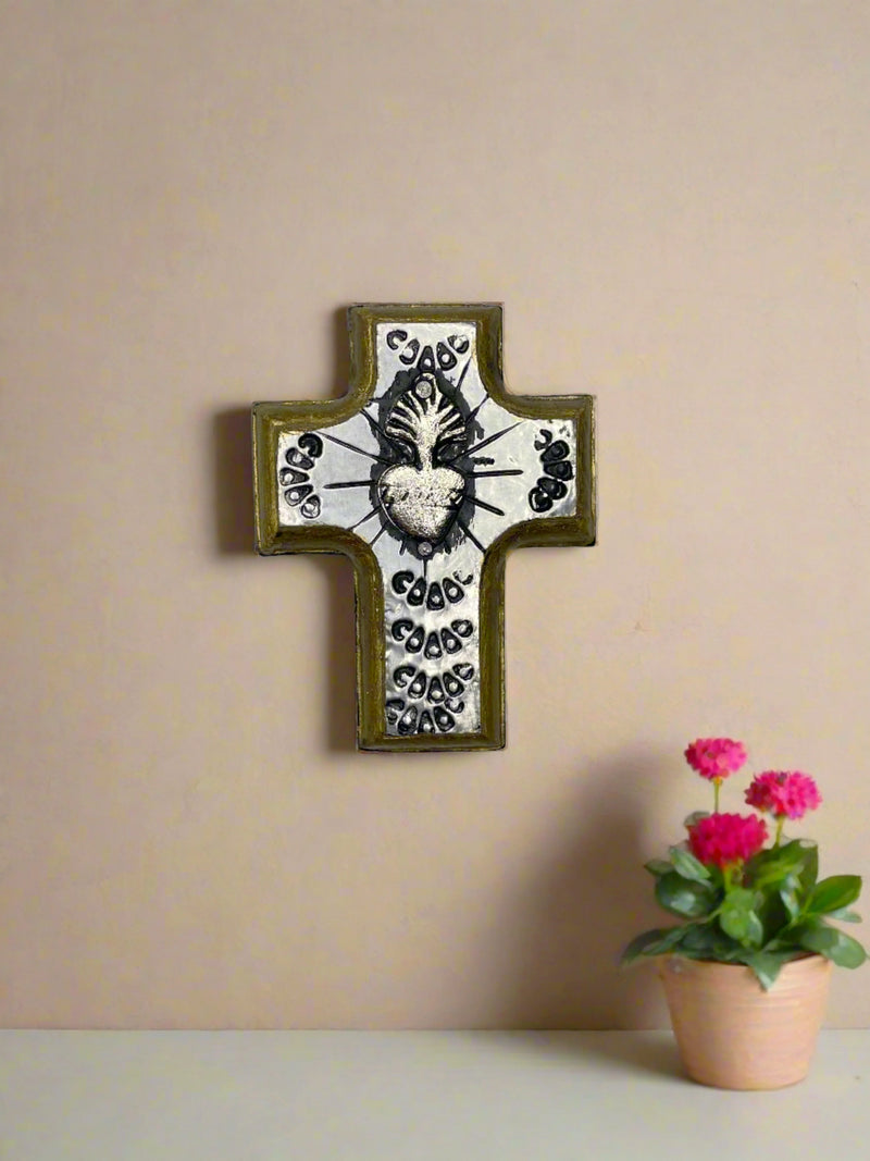 Wood carved wall decor