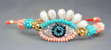 Evil eye beaded bracelet