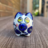 Blue Talavera piggy