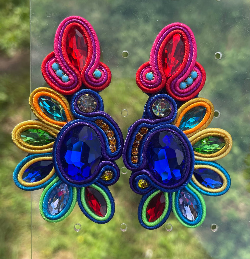 Soutache earrings