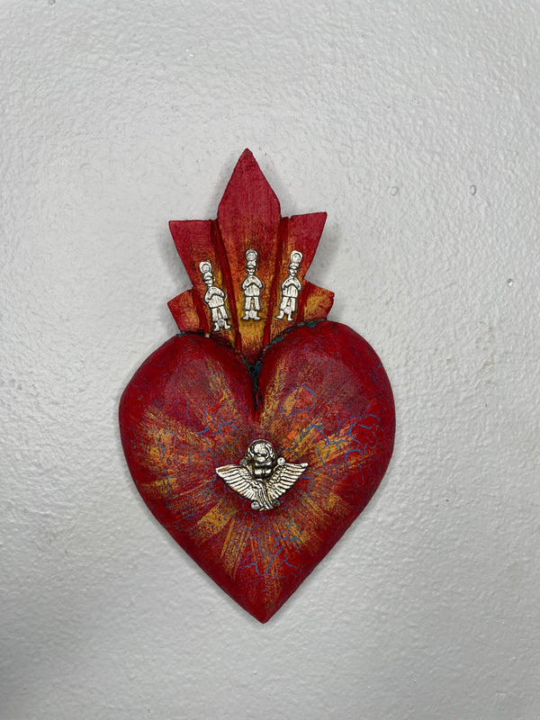 Heart wall decor